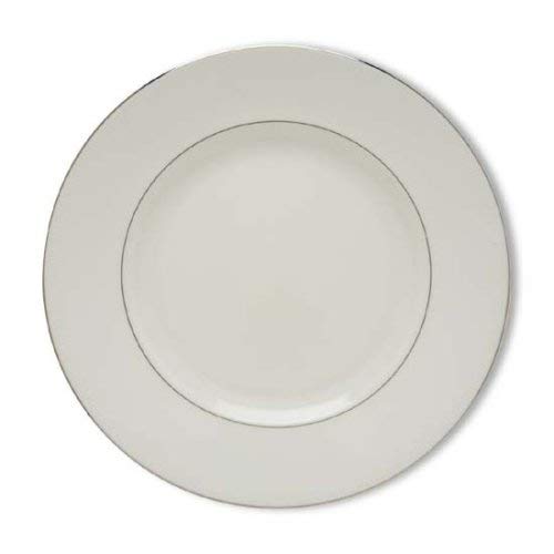 Lenox Tribeca Platinum Banded Bone China Dinner Plate