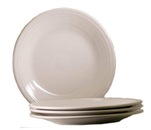 Fiesta 10-1/2-Inch Dinner Plate, White, Set of 4