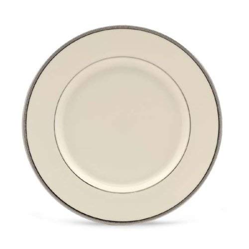 Lenox Tuxedo Platinum Ivory China Dinner Plate