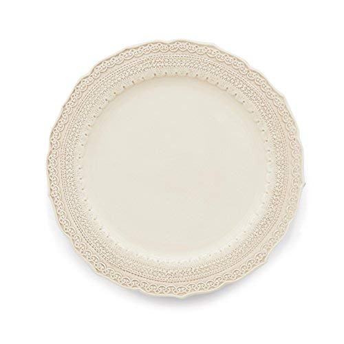 Arte Italica Finezza Dinner Plate, Cream