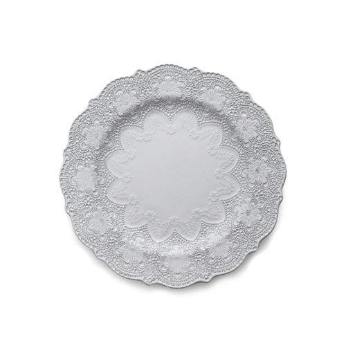 Arte Italica Merletto Dinner Plate, White