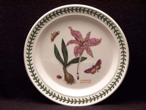 Portmeirion Botanic Garden Dinner Plate-Meadow Saffron