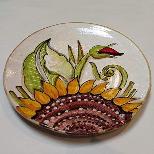 Arte D'Italia Imports Audrey Handmade Hand Painted Dinner Plate