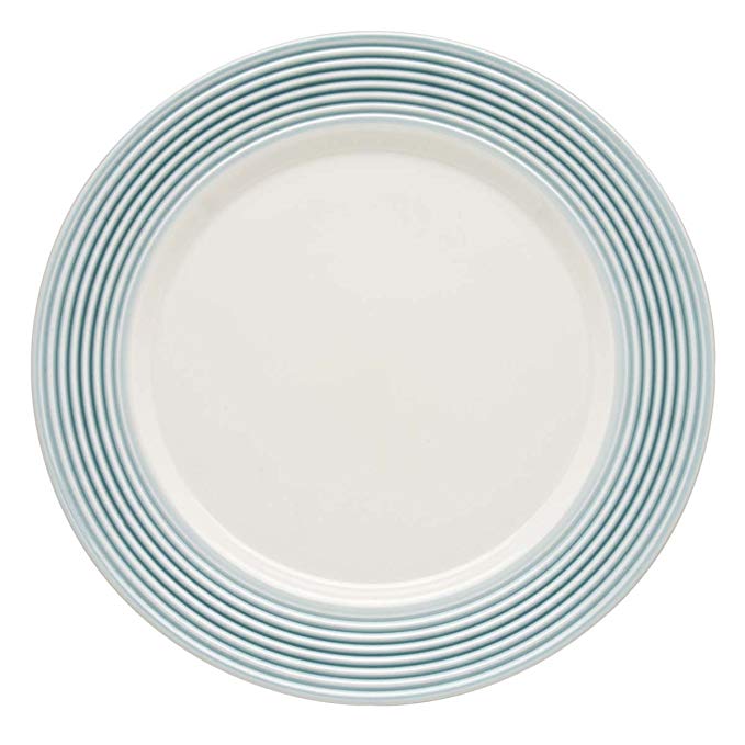 Lenox Tin Can Alley Seven Degree Dinner Plate, Blue