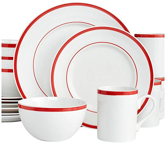 Gorham Bistro Dinner Set - Red