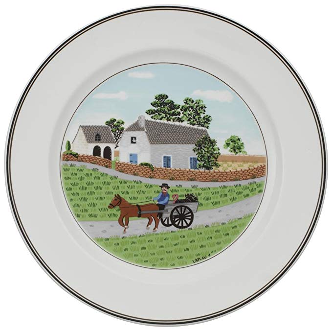 Villeroy & Boch Design Naif dinner plate #1 Going to Market