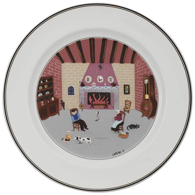 Villeroy & Boch Design Naif dinner plate #5 By the Fireside