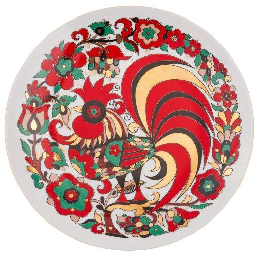 Imperial / Lomonosov Porcelain 'Red Rooster' Decorative Plate