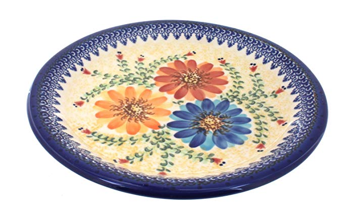 Polish Pottery Autumn Burst Dinner Plate