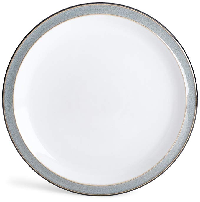 Denby Jet Grey Dinner Plate