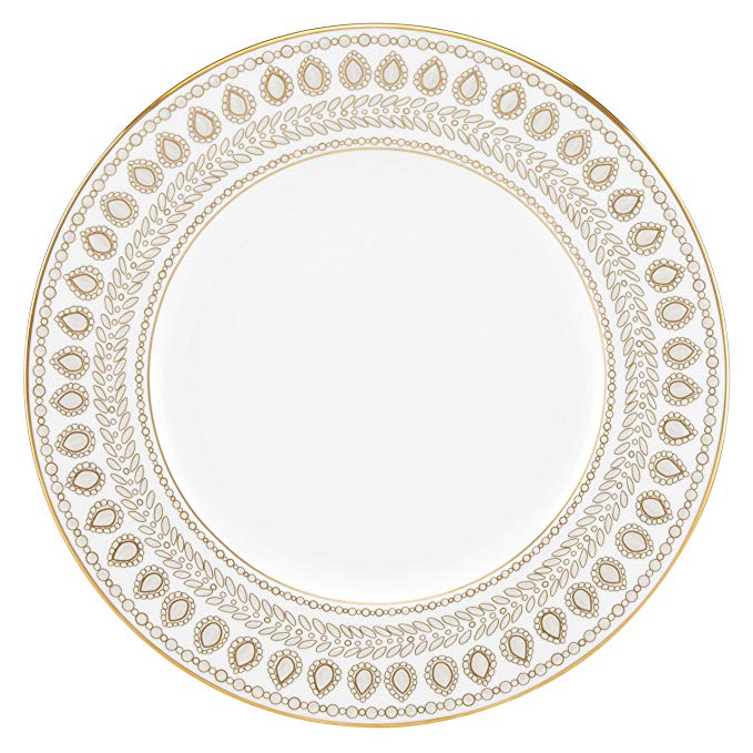 Lenox Marchesa Gilded Pearl Dinner Plate, White