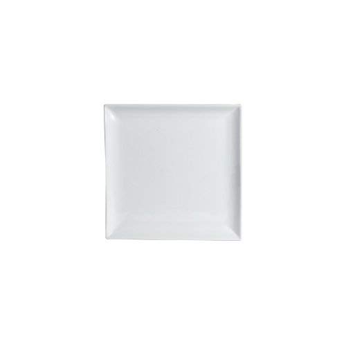 Varick 6900E541 Cafe Porcelain Pub 5-1/2 Square Plate - Dozen