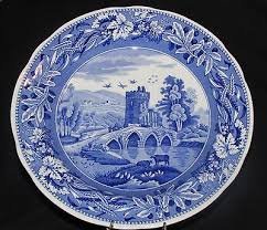 Spode Blue Room Traditions Plate - Lucano