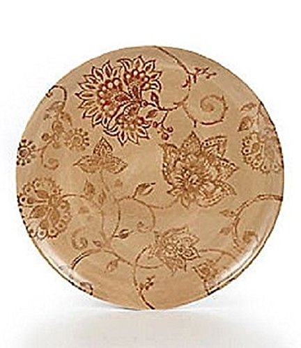 Noble Excellence Floral Tapestry Dinner Plates-Set of 4