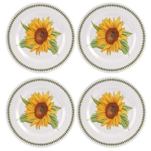 Portmeirion 616035 Botanic Garden Set of 4 Melamine Dinner Plates, 11