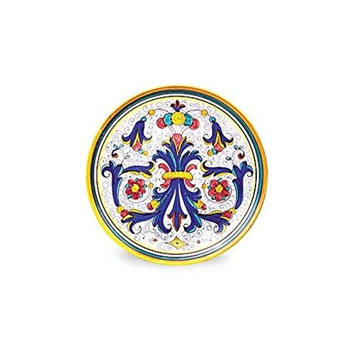 Ricco Deruta Hand Painted Dinner and Decorator Plate From Italy