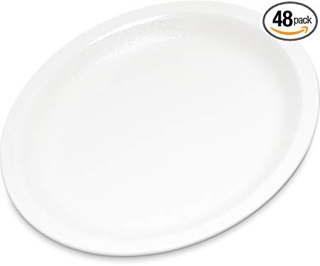 Carlisle PCD20502 Long-Life Polycarbonate Hors-d'Oeuvre Plates, 5.5