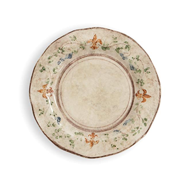 Arte Italica Medici Dinner Plate, Cream