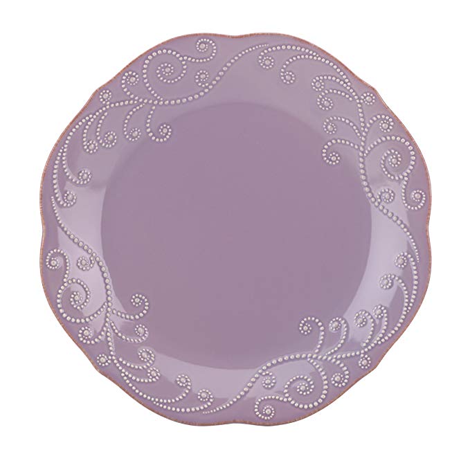 Lenox French Perle Violet Dinner Plate