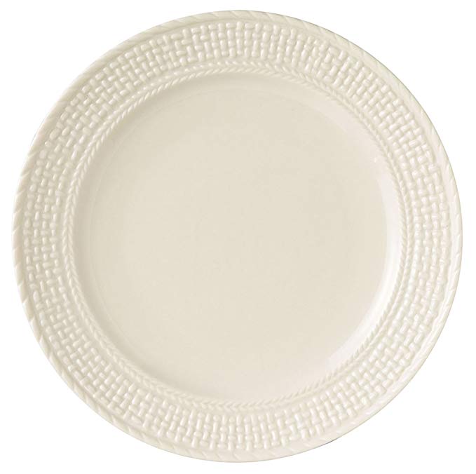 Belleek Galway Weave Dinner Plate