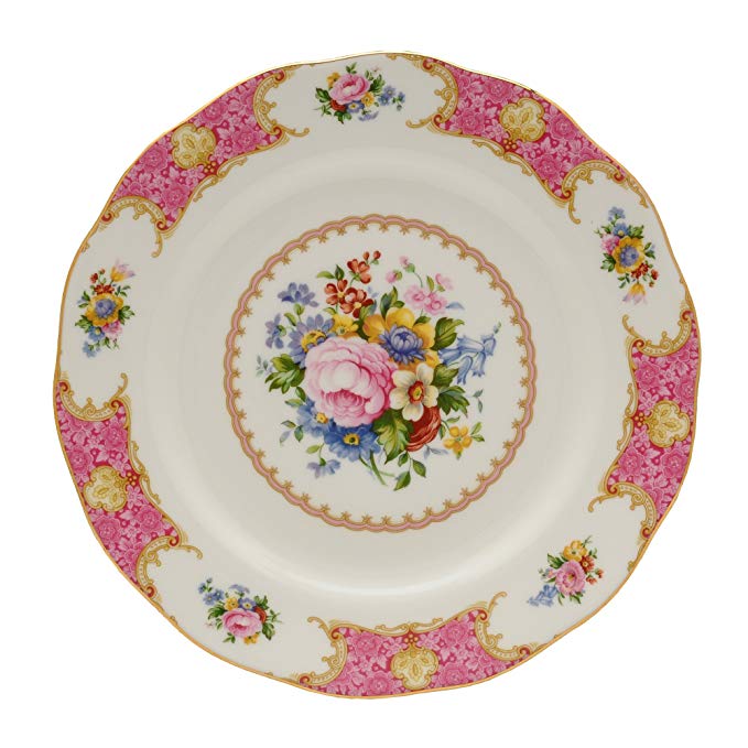 Royal Albert 15135006 Lady Carlyle Dinner Plate 10-3/4-inches