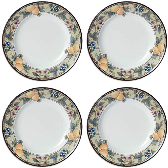 Mikasa Intaglio Garden Harvest China - Dinner Plates - Set of 4