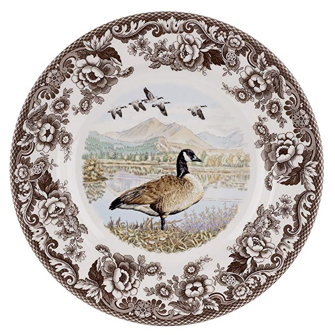 Spode 1597105 Woodland Canadian Goose Dinner Plate